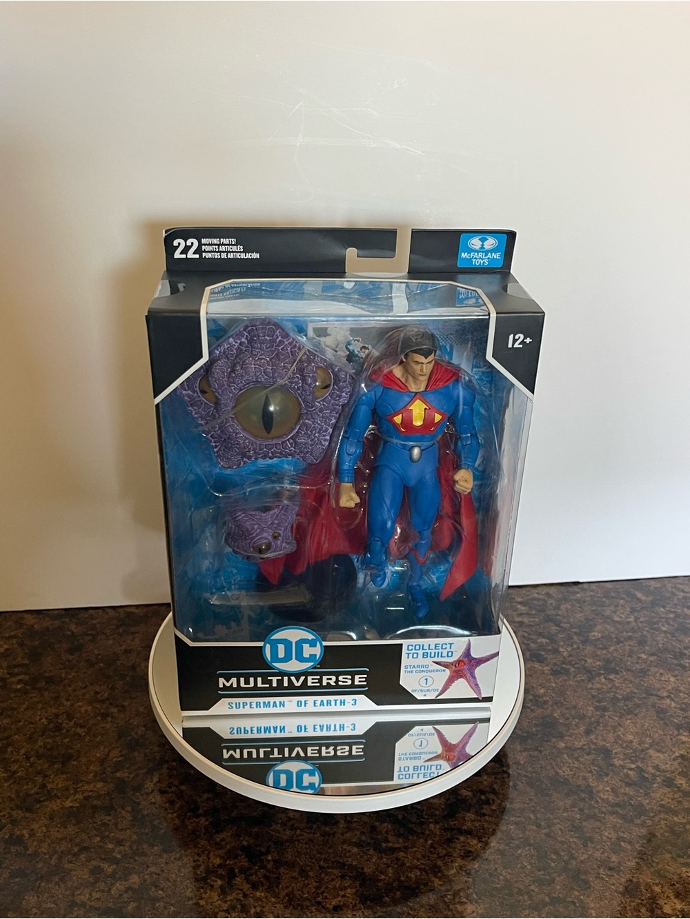 DC Comics Superman of Earth-3 Figure - Blue, Red & Yellow